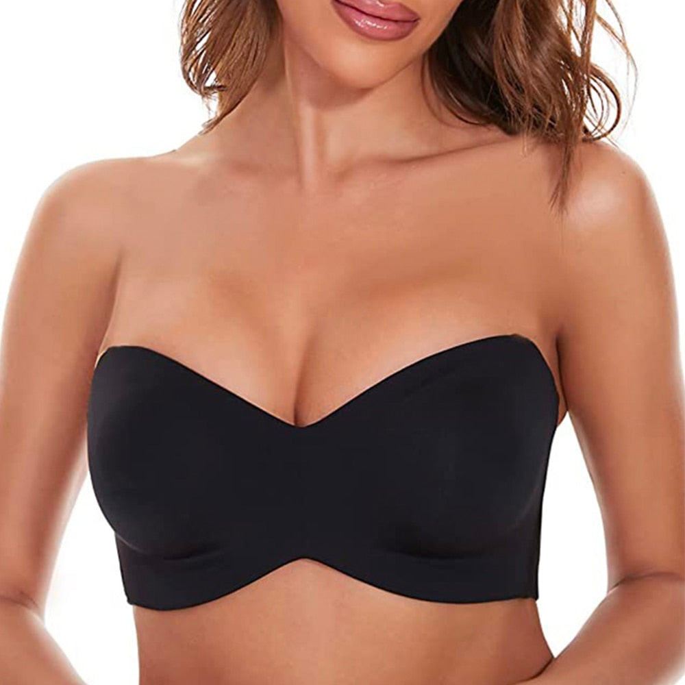 CurveComfort - Detachable Strap Bandeau Bra