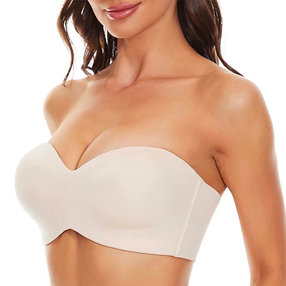 CurveComfort - Detachable Strap Bandeau Bra